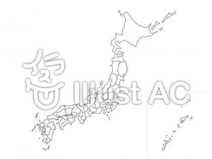 日本地図イラスト 無料イラストなら イラストac