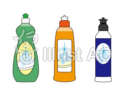 食器洗剤イラスト 無料イラストなら イラストac