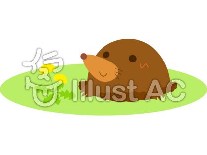 コレクション もぐら イラスト かわいい 家のイラスト