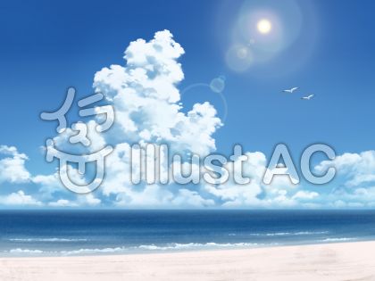 ハワイの海イラスト 無料イラストなら イラストac