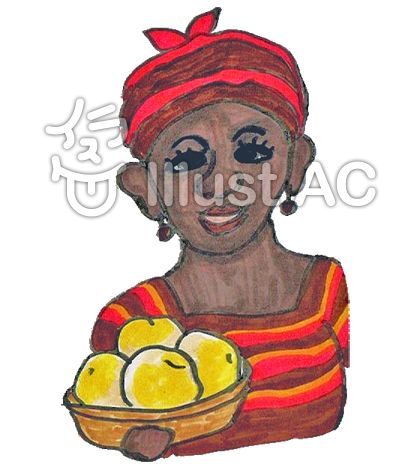 アフリカ人イラスト 無料イラストなら イラストac