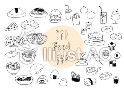 動物画像無料 ベスト50 食べ物 イラスト 手書き 簡単