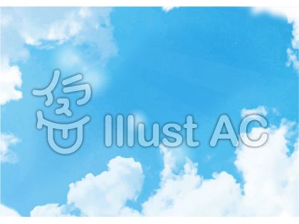 夏の空イラスト 無料イラストなら イラストac