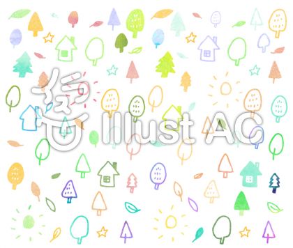 森_セット素材01イラスト - No: 757431/無料イラストなら「イラストAC」
