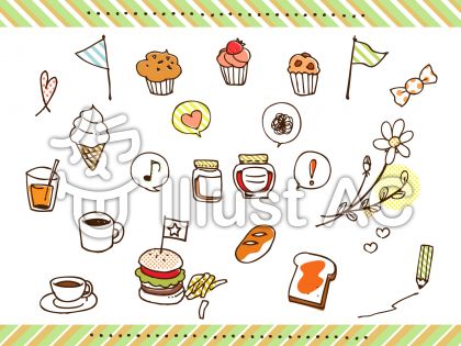 手書き風キャンディイラスト 無料イラストなら イラストac