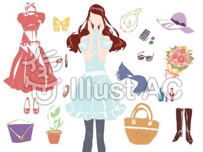 女の子の服イラスト 無料イラストなら イラストac