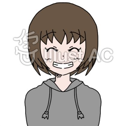 上パーカー 女子 かわいい イラスト アニメ画像