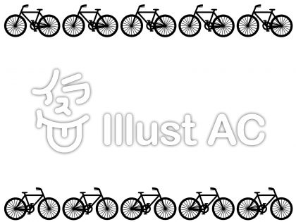 シルエット 自転車 イラスト フリー Magandaku Com