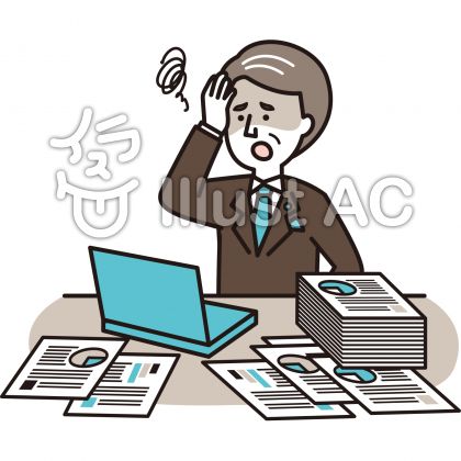 社畜イラスト 無料イラストなら イラストac