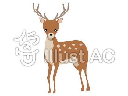 これまでで最高の奈良公園 鹿 イラスト 簡単 スーパーイラストコレクション