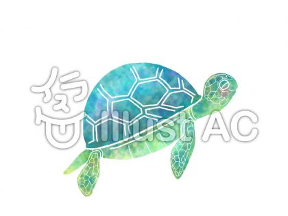 ウミガメイラスト 無料イラストなら イラストac