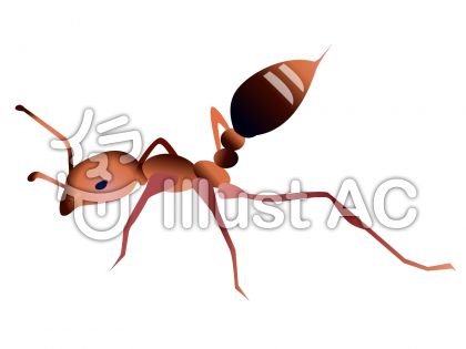 蟻イラスト 無料イラストなら イラストac