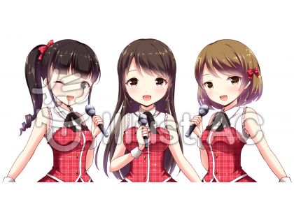 無料イラスト画像 トップ100アイドル イラスト フリー素材