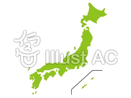 日本地図イラスト 無料イラストなら イラストac