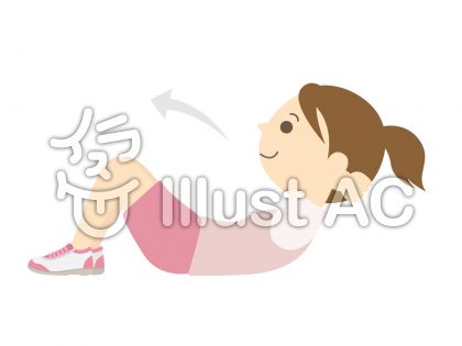 腹筋イラスト 無料イラストなら イラストac