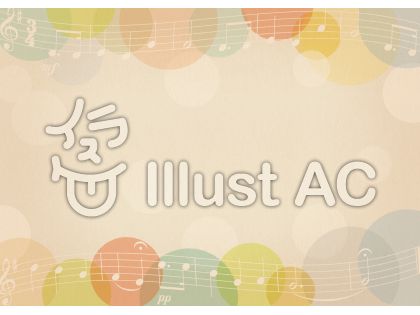 五線譜イラスト 無料イラストなら イラストac