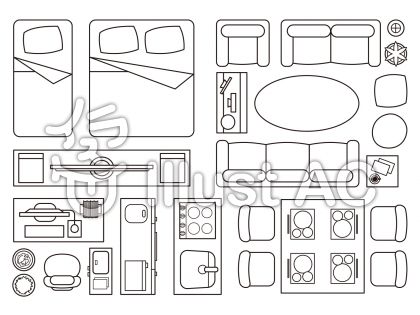 椅子 平面図 イラスト Amrowebdesigners Com