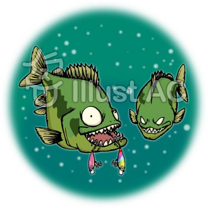バス釣りイラスト 無料イラストなら イラストac