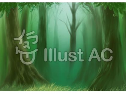 暗い森イラスト 無料イラストなら イラストac