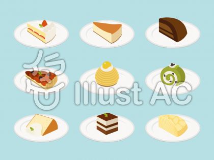 ケーキ屋さんイラスト 無料イラストなら イラストac