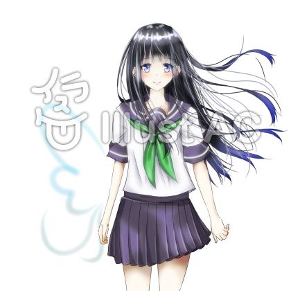 女子高生2イラスト No 無料イラストなら イラストac