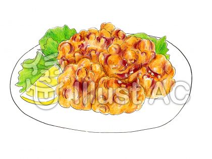 揚げ物のイラストイラスト 無料イラストなら イラストac