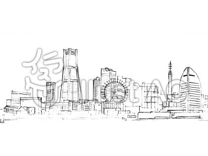トップ100横浜 風景 イラスト 無料 かわいいディズニー画像