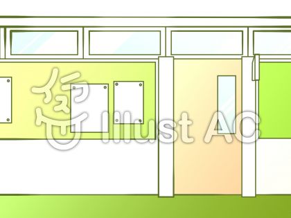 学校の廊下イラスト 無料イラストなら イラストac