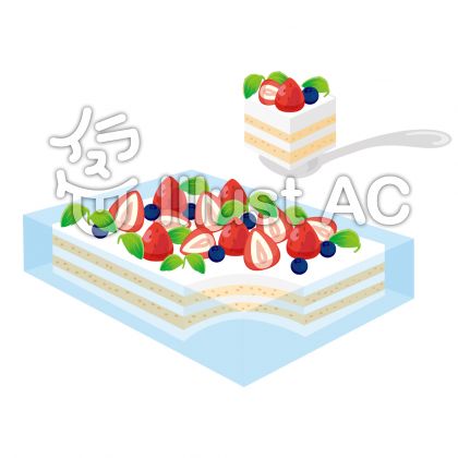 ケーキ断面イラスト 無料イラストなら イラストac