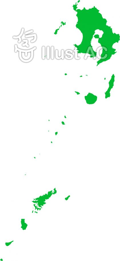 鹿児島県地図イラスト 無料イラストなら イラストac