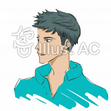 男性の髪型イラスト 無料イラストなら イラストac