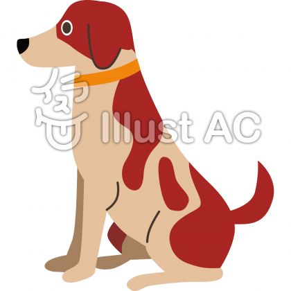 犬横向きイラスト No 無料イラストなら イラストac