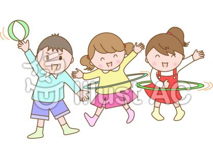 フラフープイラスト 無料イラストなら イラストac
