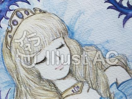 眠りの森の姫イラスト No 無料イラストなら イラストac