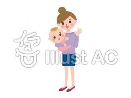 母と子イラスト 無料イラストなら イラストac