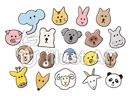 人気ダウンロード かば イラスト 簡単 ただの動物の画像