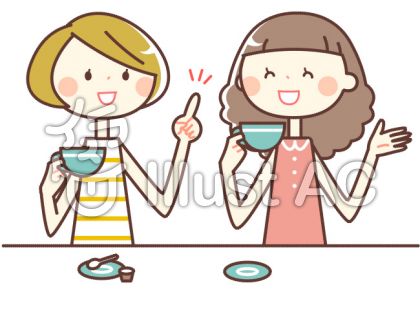 女子会イラスト 無料イラストなら イラストac