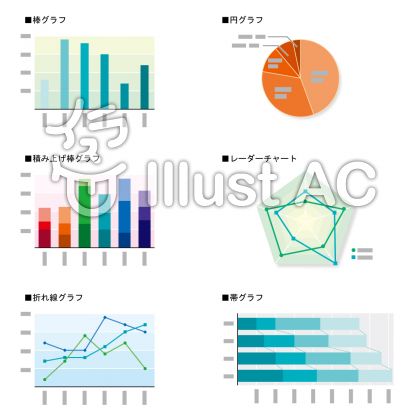 円チャート表イラスト 無料イラストなら イラストac