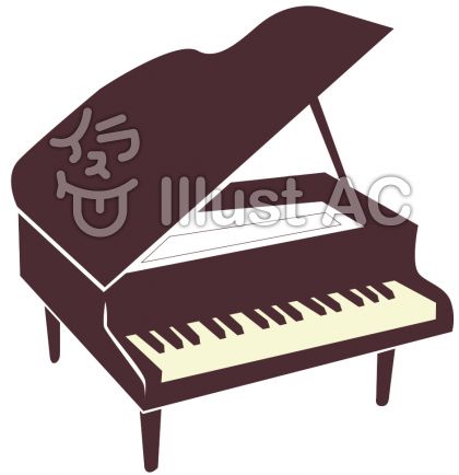 最も選択された Piano イラスト ただ素晴らしい花