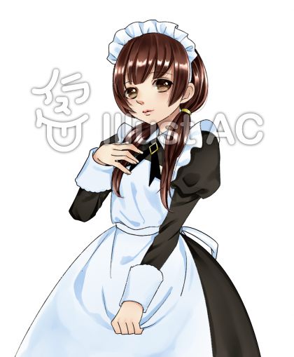 メイドさんイラスト No 無料イラストなら イラストac