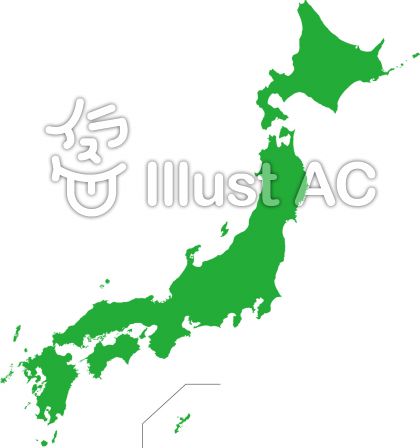 日本地図イラスト 無料イラストなら イラストac