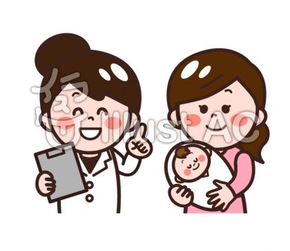 小児科診察イラスト 無料イラストなら イラストac
