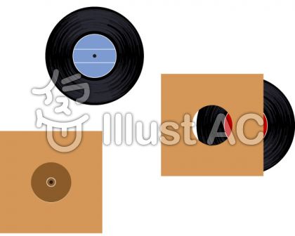 レコードイラスト 無料イラストなら イラストac