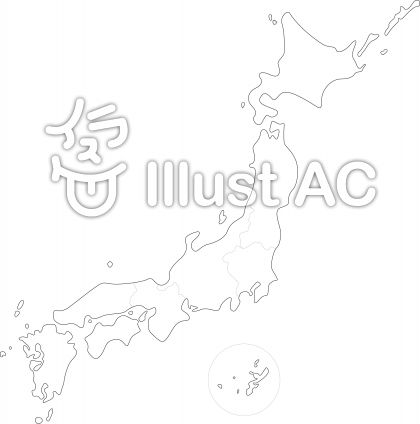 東北の地図イラスト 無料イラストなら イラストac