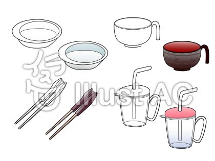 介護用食器イラスト No 無料イラストなら イラストac