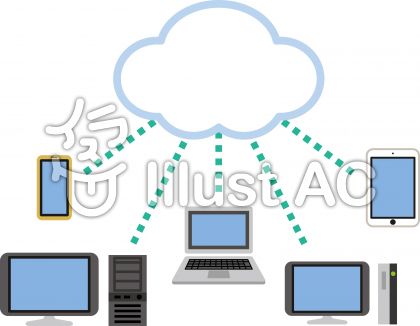 クラウドイラスト 無料イラストなら イラストac