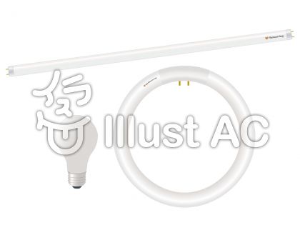 led照明イラスト／無料イラストなら「イラストAC」