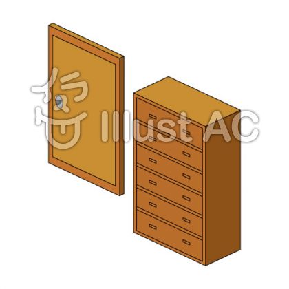 たんすイラスト 無料イラストなら イラストac