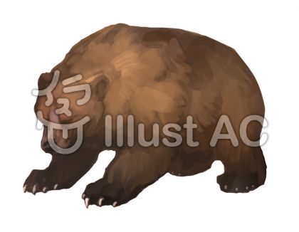 ヒグマイラスト 無料イラストなら イラストac