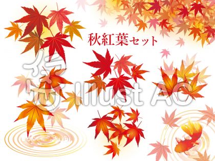 秋もみじ 紅葉のフリーイラスト素材で秋を彩ろう フリー素材図鑑